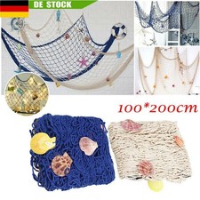 Fischernetz Dekoration mit