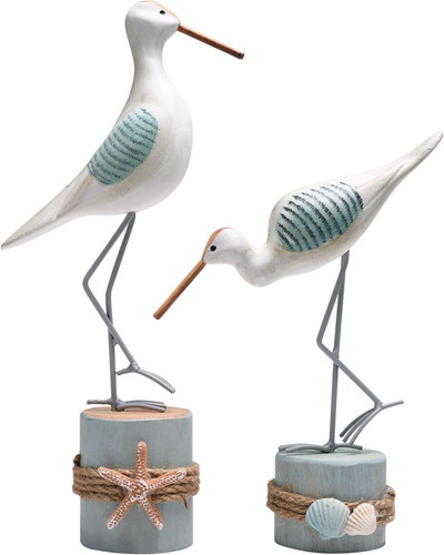 Küstendekor holzvogel set - küstendekor,