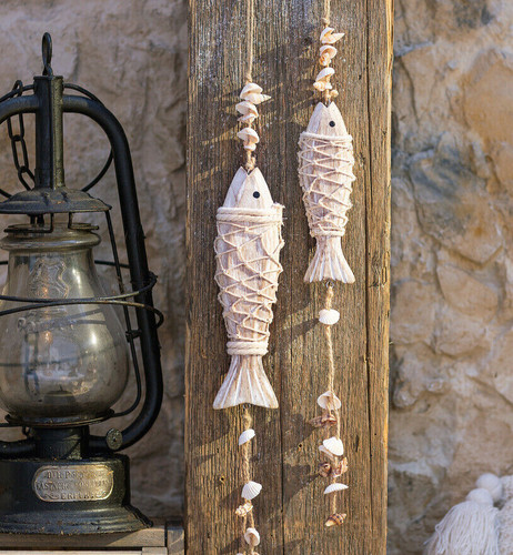 Holz fische deko - fische,