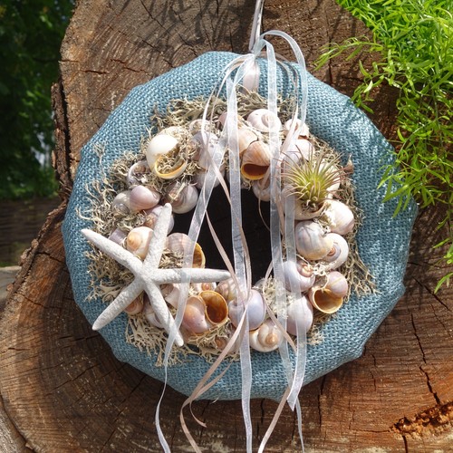 Türkranz muscheln balkon deko - türkranz,