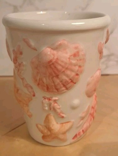 Keramikbecher muscheln maritim - muscheln,