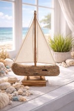 Deko Treibholz Schiff