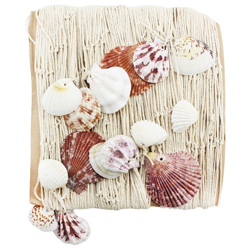 Fischernetz mit muscheln - fischernetz, 150